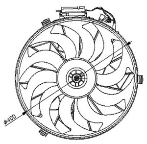 Ventilator, motorkj&#248;ling