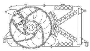 Ventilator, motorkj&#248;ling