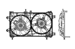 Ventilator, motorkj&#248;ling