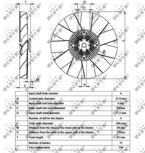 Clutch, radiatorventilator