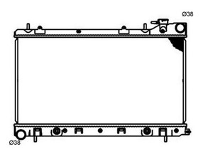 Radiator, motorkj&#248;ling