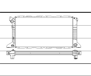 Radiator, motorkj&#248;ling