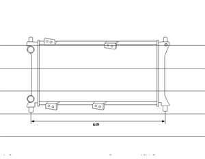 Radiator, motorkj&#248;ling