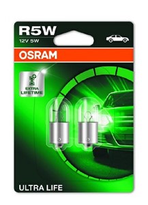 Lysp&#230;re OSRAM ULTRA LIFE R5W BA15s