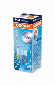 Halogenp&#230;re OSRAM SUPER H3 PK22s