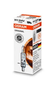 Bilde av Halogenpære Osram Original H1 P14,5s, Nede, Mercedes-benz, 17700-56b00, 17700-56b01, 17700-56b02, 1770085c10