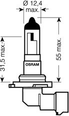 Halogenp&#230;re OSRAM ORIGINAL H10 PY20d