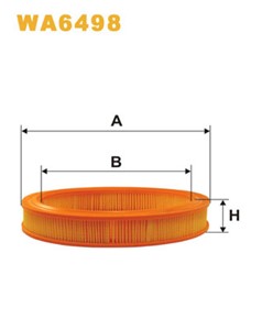 Bilde av Luftfilter, Rover 100 / Metro Halvkombi, 100 Cabriolet, 200 Halvkombi Ii, 1137579, Gfe1135, Pc534, Phe10003