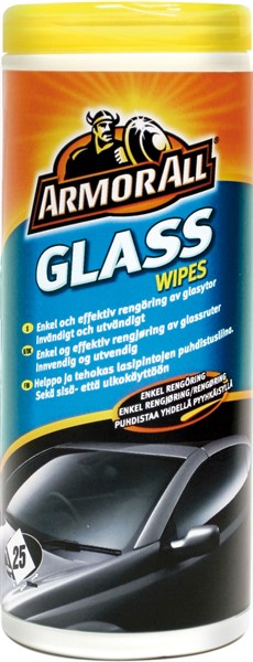 Armor All 2 Pack Glass and Protectant Wipes