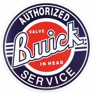 Blikkskilt/gm Buick Service, Universal