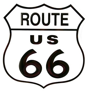 Blikkskilt/route 66 Shield, Universal