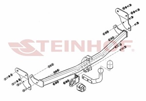 Tilhengerfeste, standard Hyundai i20 I (pb, Pbt)