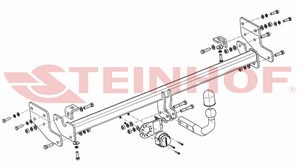 Tilhengerfeste, standard Kia Soul Ii (ps)