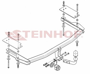 Tilhengerfeste, standard Mazda 6 Hatchback (gg)