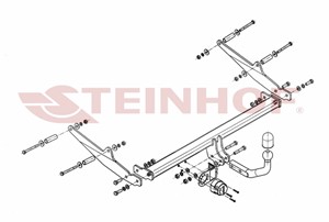 Tilhengerfeste, standard Renau Clio Iii Grandtour (kr0/1_)