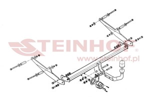 Tilhengerfeste, standard Renau Clio Iii Grandtour (kr0/1_)