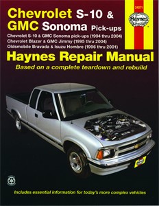 Haynes Reparationshandbok, Chevrolet S-10 &amp; GMC Somona, Universal