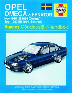 Haynes Reparasjonsh&#229;ndbok, Opel Omega &amp; Senator, Universal