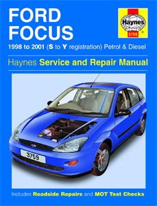 Bilde av Haynes Reparasjonshåndbok, Ford Focus Petrol & Diesel, Universal, 3759, 9781859607596