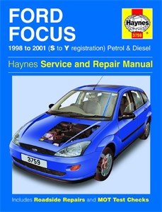 Haynes Reparasjonsh&#229;ndbok, Ford Focus Petrol &amp; Diesel, Universal