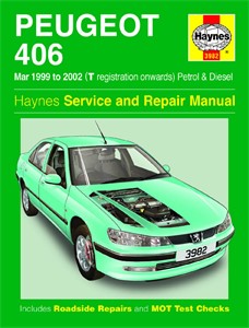 Haynes Reparationshandbok, Peugeot 406 Petrol &amp; Diesel, Universal