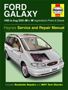 Haynes Reparasjonsh&#229;ndbok, Ford Galaxy Petrol &amp; Diesel, Universal