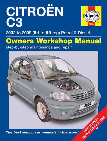 Haynes Reparationshandbok, Citroën C3 Petrol & Diesel, Universal - 279