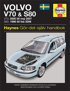 Haynes Reparationshandbok, Volvo V70 &amp; S80, Universal