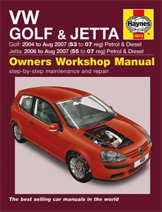 Bilde av Haynes Reparasjonshåndbok, Vw Golf & Jetta Petrol & Diesel, Universal, 4610, 9781844256105
