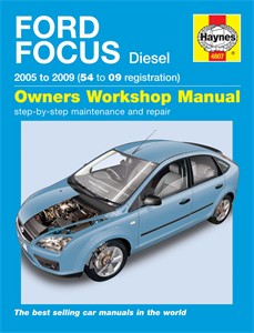 Haynes Reparasjonsh&#229;ndbok, Ford Focus Diesel, Universal