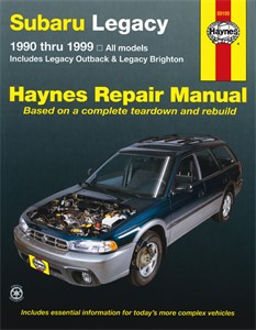 Haynes Reparasjonsh&#229;ndbok, Subaru Legacy, Universal