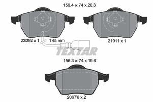 Bilde av Bremseklosser Sett, Framaksel, Audi,seat,skoda,vw, 1j0698151k, 1j0698151l, 1j0698151m, 1j0698151q, 3a0698151, 3a0698151a, 8n0698151, 8n0