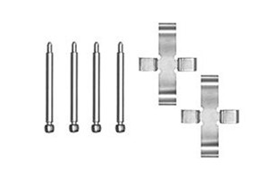 Bilde av Tilbehørsett, Bremseklosser, Bakaksel, Framaksel, Bmw,maserati,opel,vauxhall,volvo, 0 400 000, 16010400, 21 11 0 400 000, 92610400