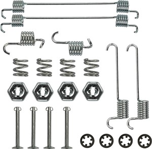 Bilde av Tilbehørsett, Bremsesko, Bakaksel, Citroën Ax, Bx, Peugeot 106 I, 106 Ii, 4210650, 4308 40, 95619516, 95706500