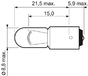 P&#230;re VALEO ESSENTIAL T4W BA9s, Bak, Foran, Sideinstallasjon, &#216;vre