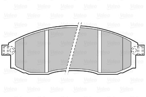 Bilde av Bremseklosser Sett, Framaksel, Mitsubishi L200, Nissan Cefiro Sedan Ii, Maxima / Maxima Qx Iv, Maxima / Maxima Qx Station Wagon Iv, 4106