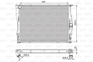 Radiator, motorkj&#248;ling