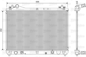 Radiator, motorkj&#248;ling