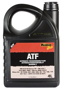 AUTOMATLÅDSOLJA ATF KING 4L Universal