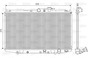 Radiator, motorkj&#248;ling