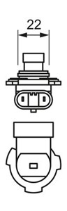 Halogenp&#230;re BOSCH Pure Light WS Hir2 PX22d