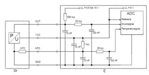 Sensor, drivstofftemperatur