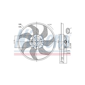 Ventilator, motorkj&#248;ling