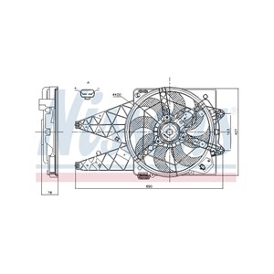 Ventilator, motorkj&#248;ling