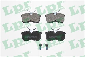 Bilde av Bremseklosser Sett, Bakaksel, Ford Fiesta V, Fiesta Vi, Focus I, Focus Sedan I, Focus Turnier I, 1075565, 1107698, 1425407, 1780884, 180