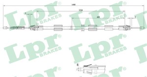 Kabel, parkeringsbremse