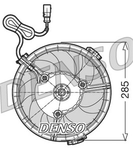 Ventilator, motorkj&#248;ling