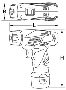 Boremaskin (batteridrevet), Universal