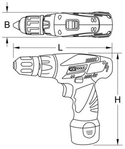 Boremaskin (batteridrevet), Universal