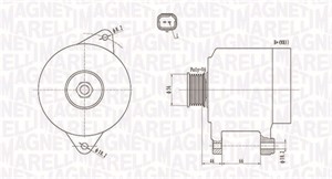 Generator renault 7700431943 7711134722 8200054588 8200064685 8200107686 8251648 8253611 8253813 8602556